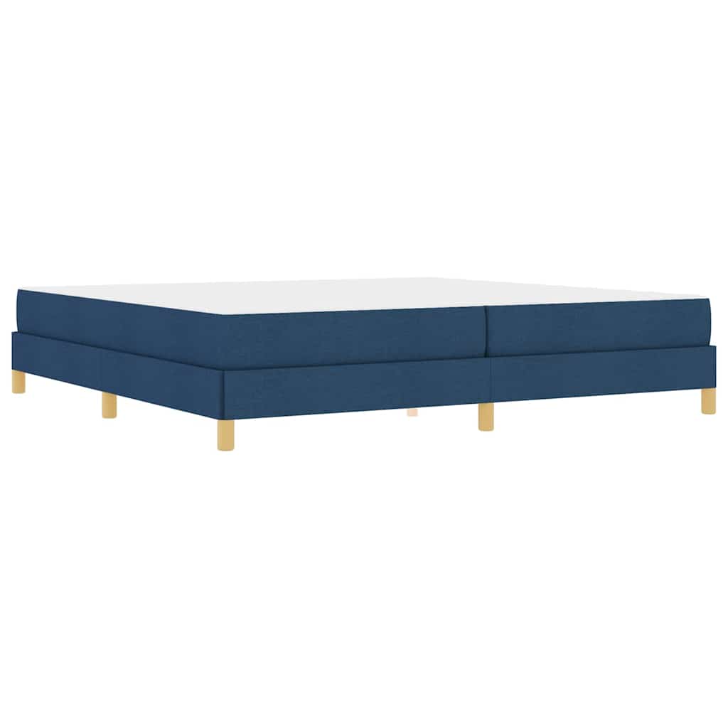 Boxspring bed Taupe, Bruin 200 x 200 cm Stof, Engineered Hout
