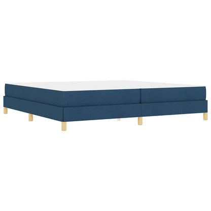 Boxspring bed Taupe, Bruin 200 x 200 cm Stof, Engineered Hout