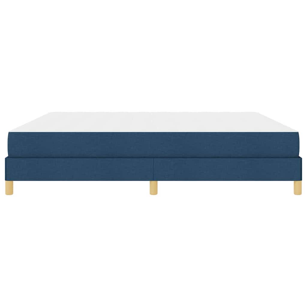 Boxspring bed Taupe, Bruin 200 x 200 cm Stof, Engineered Hout