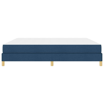 Boxspring bed Taupe, Bruin 200 x 200 cm Stof, Engineered Hout
