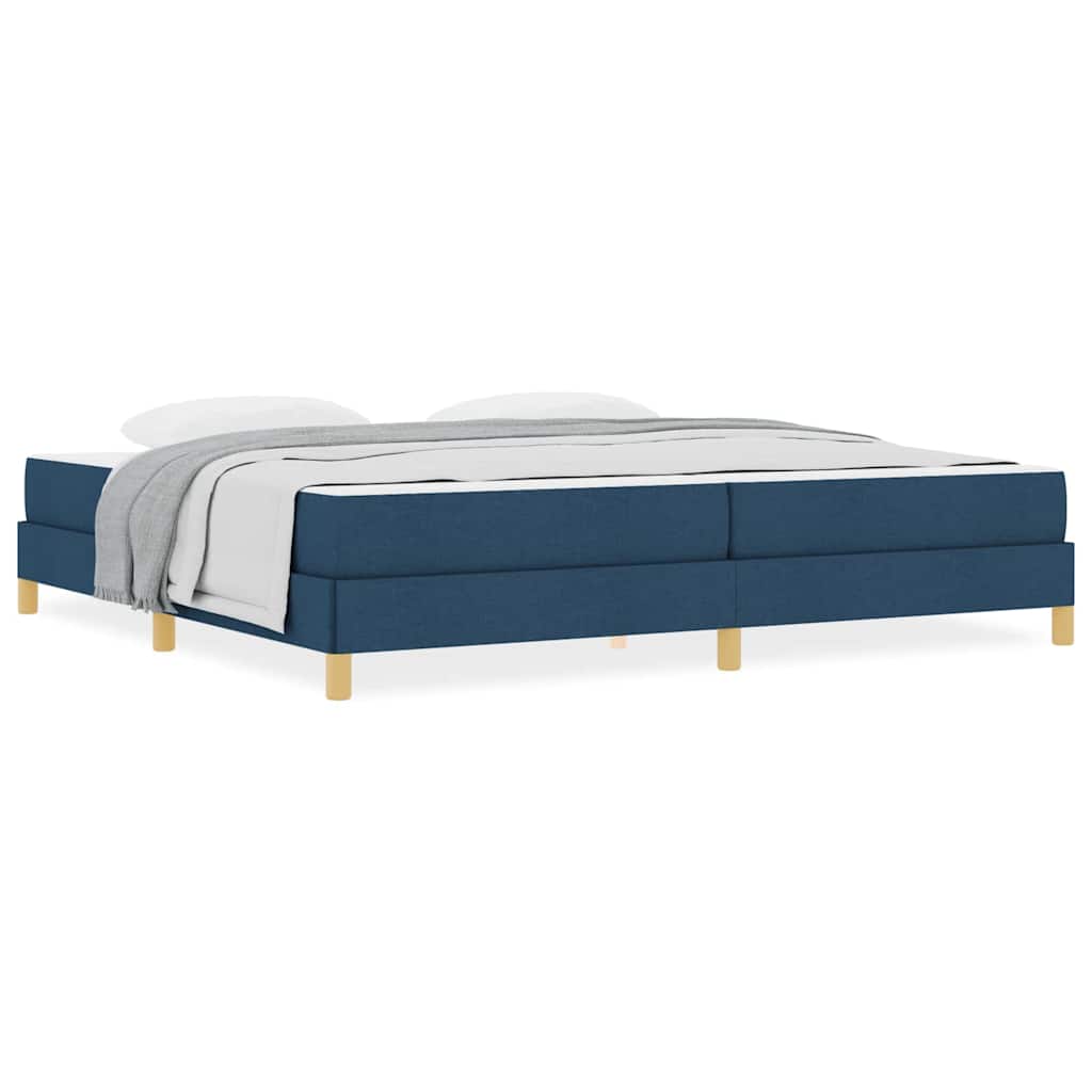Boxspring bed Taupe, Bruin 200 x 200 cm Stof, Engineered Hout