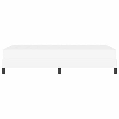 Bed Anders Zuiverwit 90 x 200 cm Kunstleer