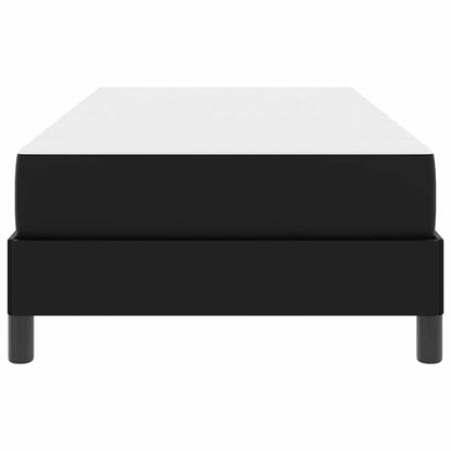 Bed Anders Zwart 100 x 200 cm Kunstleer
