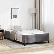 Bedframe 120x200 cm grijs kunstleer