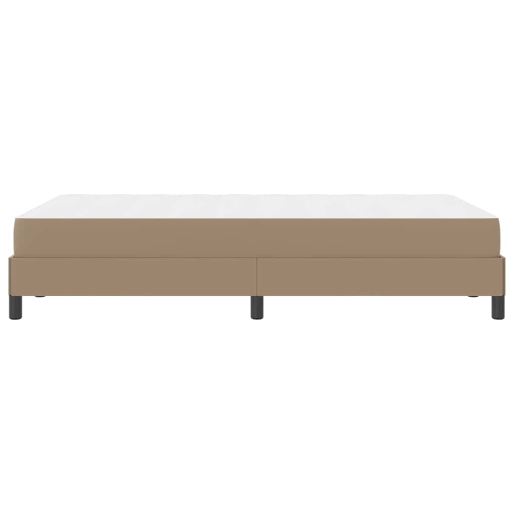Bed Anders Cappuccino 120 x 200 cm Kunstleer