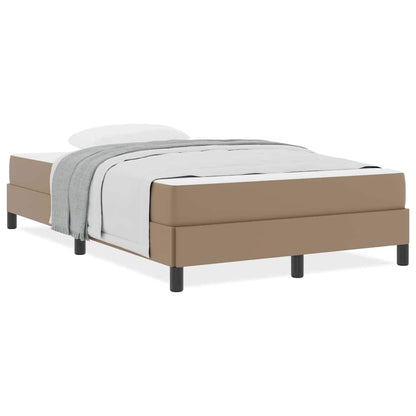 Bed Anders Cappuccino 120 x 200 cm Kunstleer