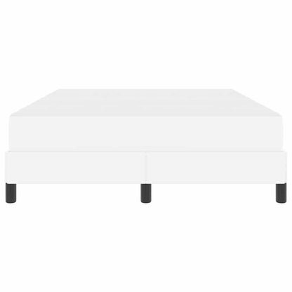 Bed Anders Zuiverwit 140 x 190 cm Kunstleer