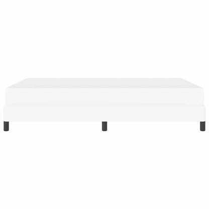 Bed Anders Zuiverwit 140 x 190 cm Kunstleer