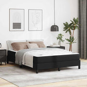 Bedframe 140x200 cm zwart kunstleer