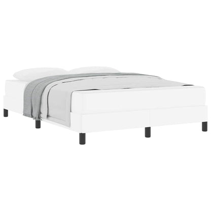 Bed Anders Zuiverwit 160 x 200 cm Kunstleer