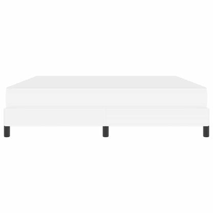 Bed Anders Zuiverwit 180 x 200 cm Kunstleer