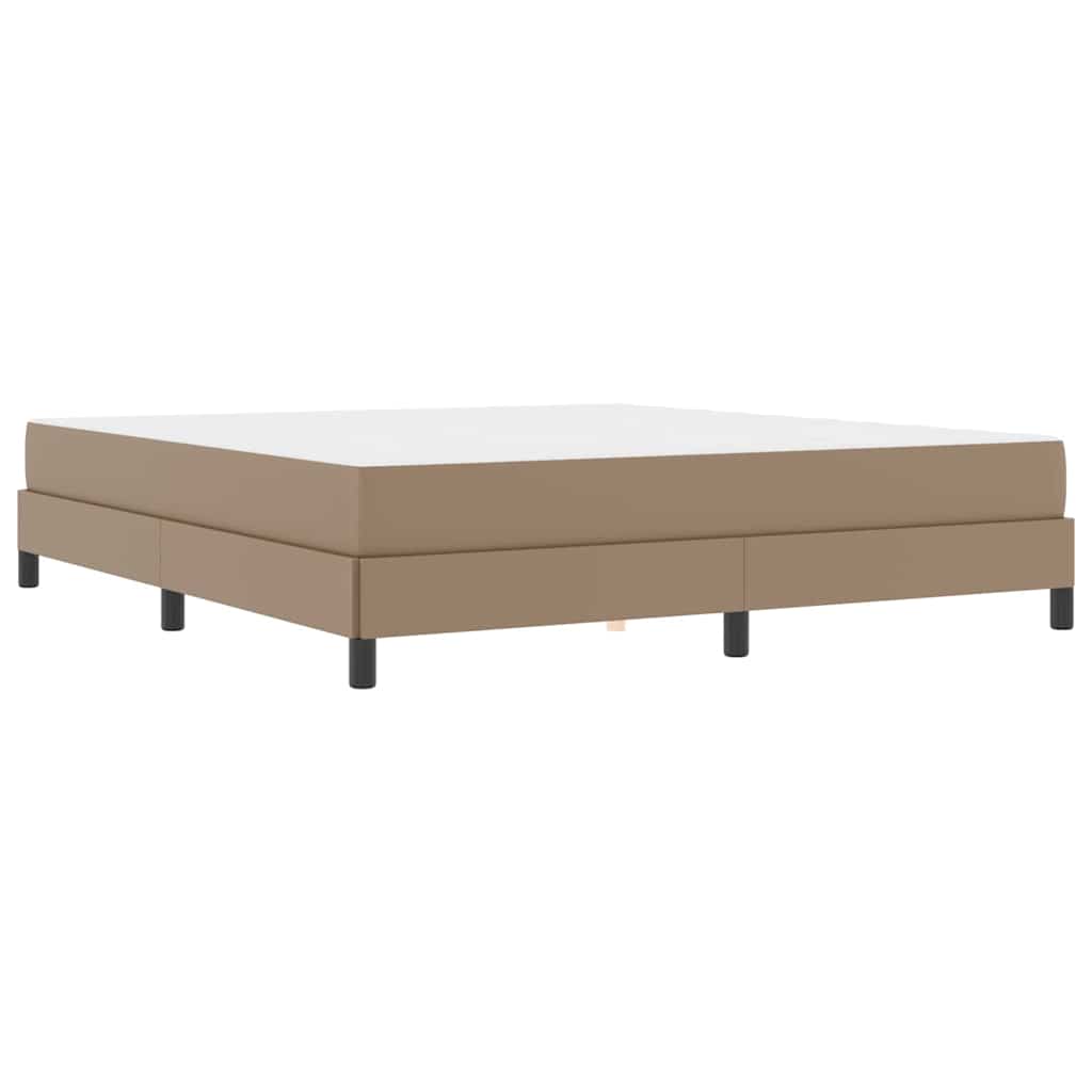 Bed Anders Cappuccino 180 x 200 cm Kunstleer