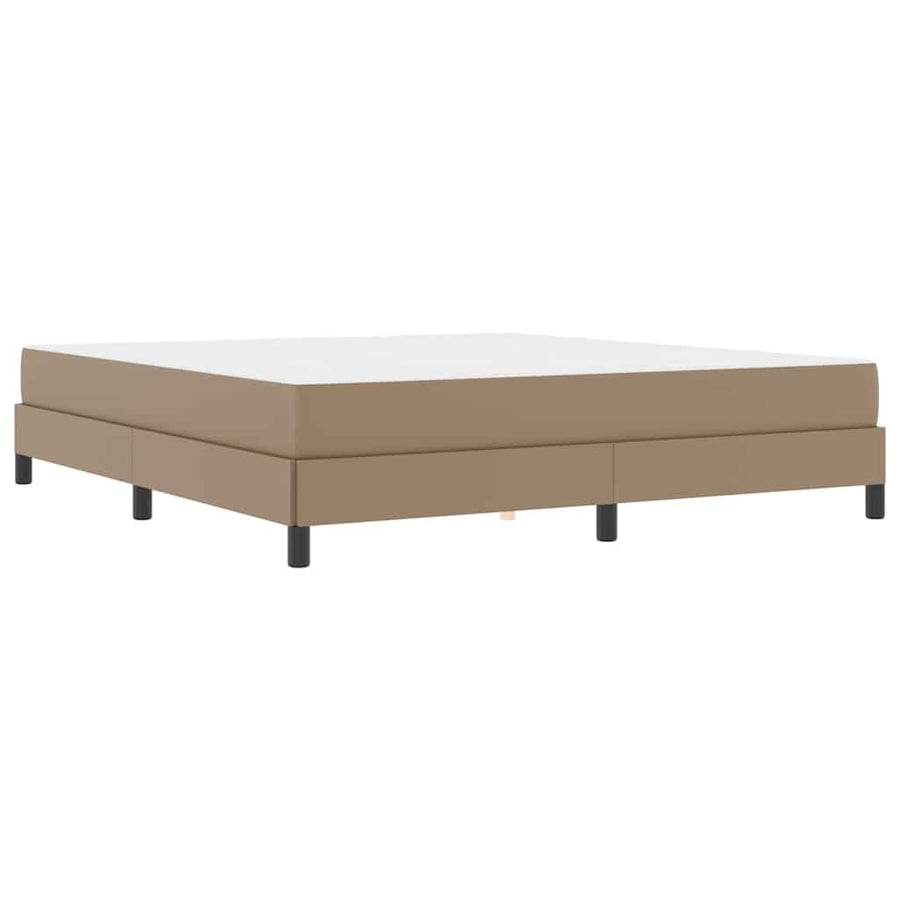 Bed Anders Cappuccino 180 x 200 cm Kunstleer