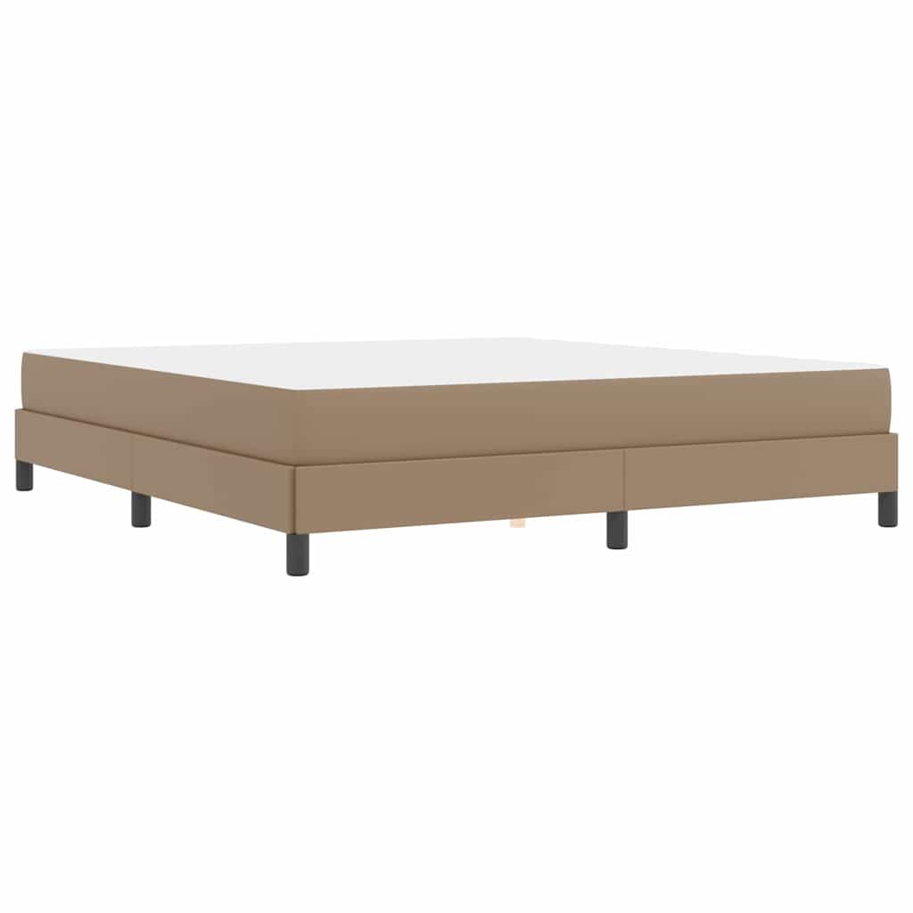 Bed Anders Cappuccino 180 x 200 cm Kunstleer