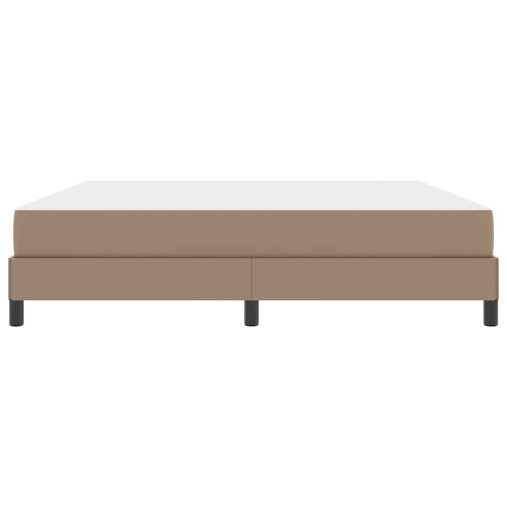 Bed Anders Cappuccino 180 x 200 cm Kunstleer