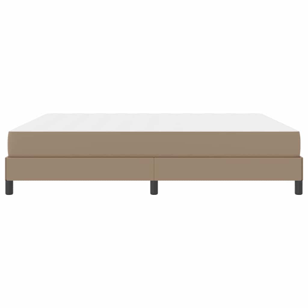 Bed Anders Cappuccino 180 x 200 cm Kunstleer