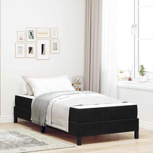 Boxspringbed met matras Zwart 80 x 200 cm Fluweel