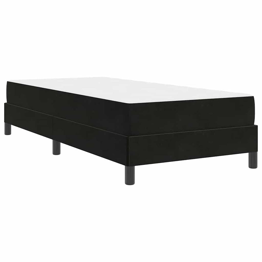 Boxspringbed met matras Zwart 80 x 200 cm Fluweel