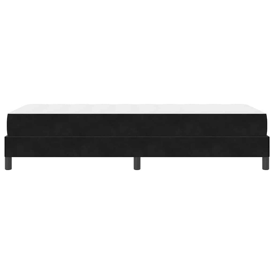 Boxspringbed met matras Zwart 80 x 200 cm Fluweel