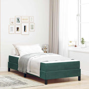 Boxspringbed 80x200 cm donkergroen