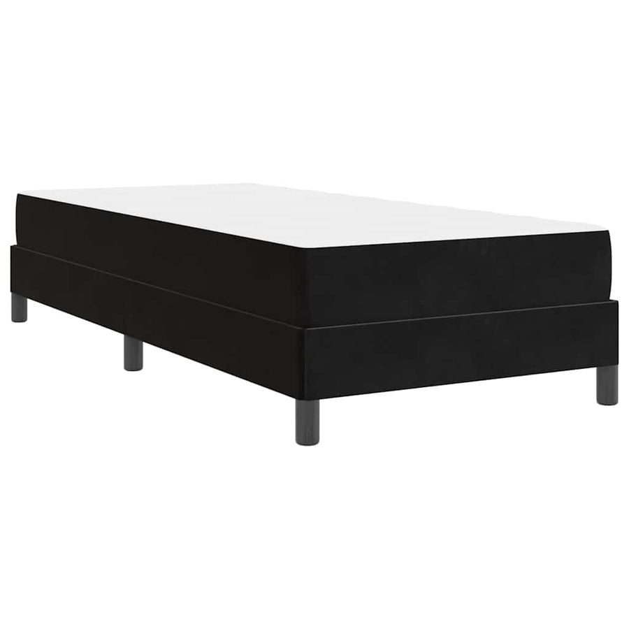 Boxspringbed met matras Zwart 100 x 200 cm Fluweel
