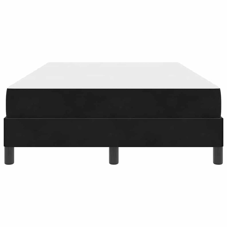 Boxspringbed met matras Zwart 120 x 190 cm Fluweel