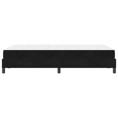 Boxspringbed met matras Zwart 120 x 190 cm Fluweel