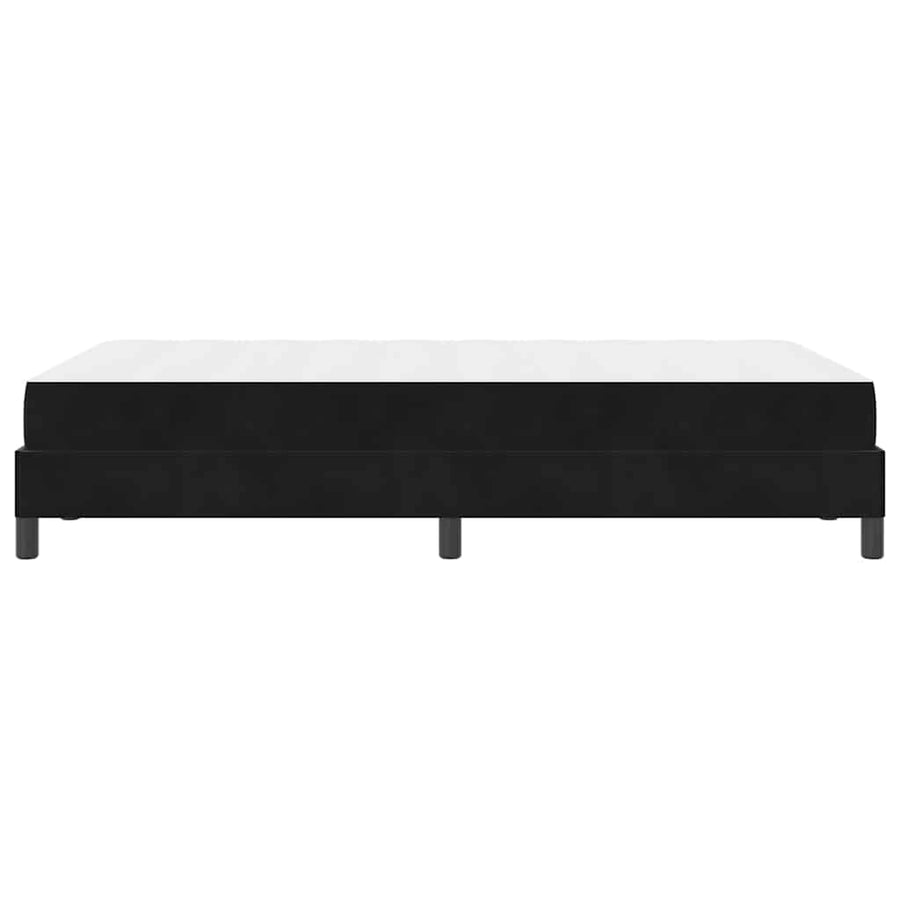 Boxspringbed met matras Zwart 120 x 190 cm Fluweel