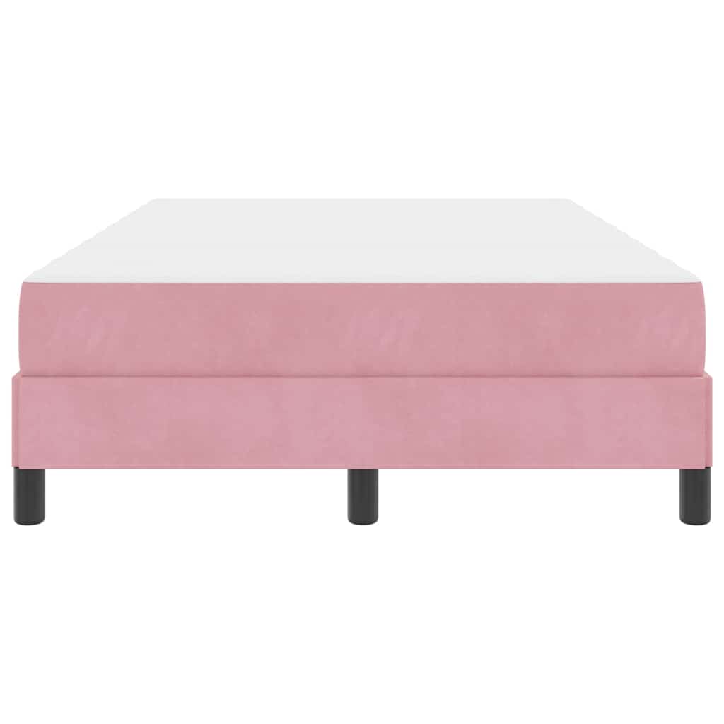 Boxspringbed met matras Roze 120 x 190 cm Fluweel