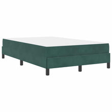 Boxspringbed met matras Donkergroen 120 x 200 cm Fluweel