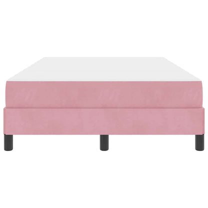 Boxspringbed met matras Roze 120 x 200 cm Fluweel