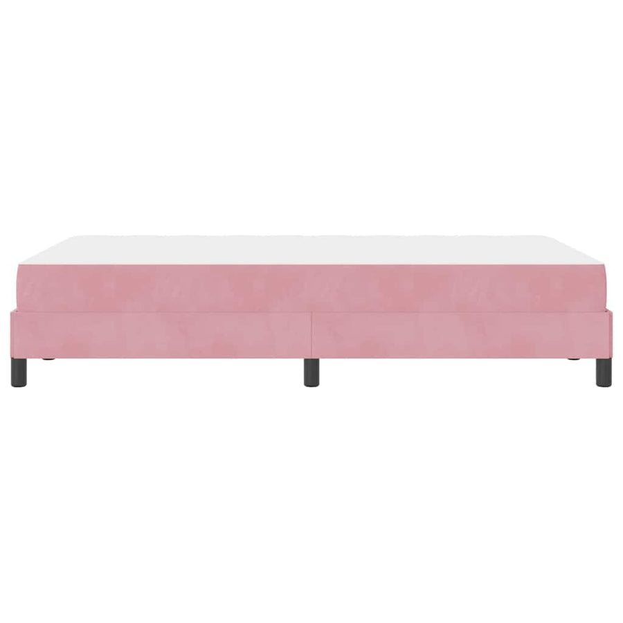 Boxspringbed met matras Roze 120 x 200 cm Fluweel
