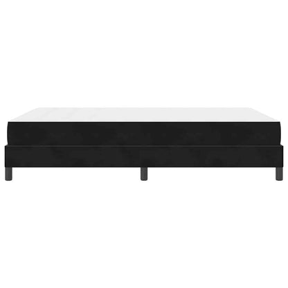 Boxspringbed met matras Zwart 140 x 190 cm Fluweel