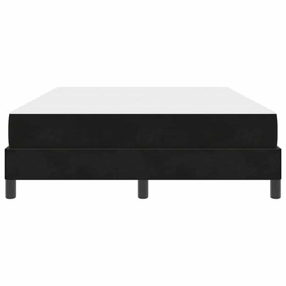Boxspringbed met matras Zwart 140 x 200 cm Fluweel