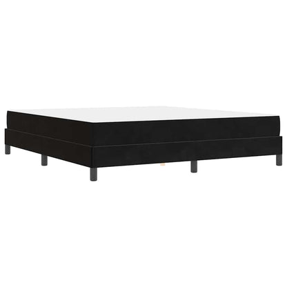 Boxspringbed met matras Zwart 180 x 200 cm Fluweel
