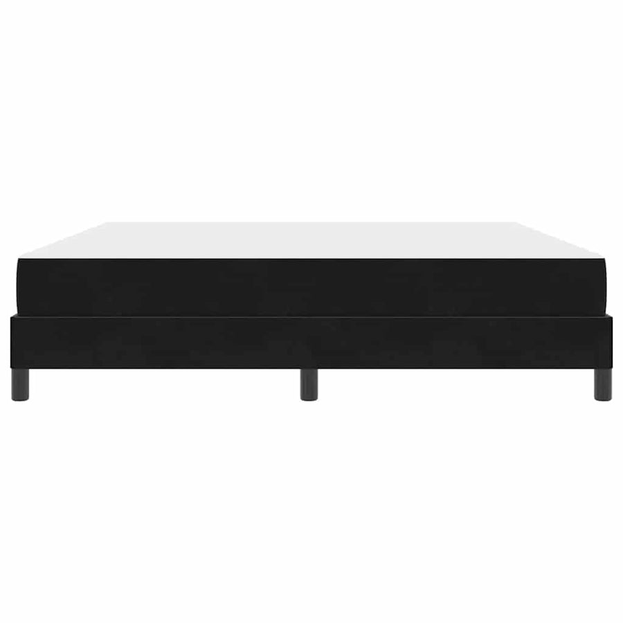 Boxspringbed met matras Zwart 180 x 200 cm Fluweel