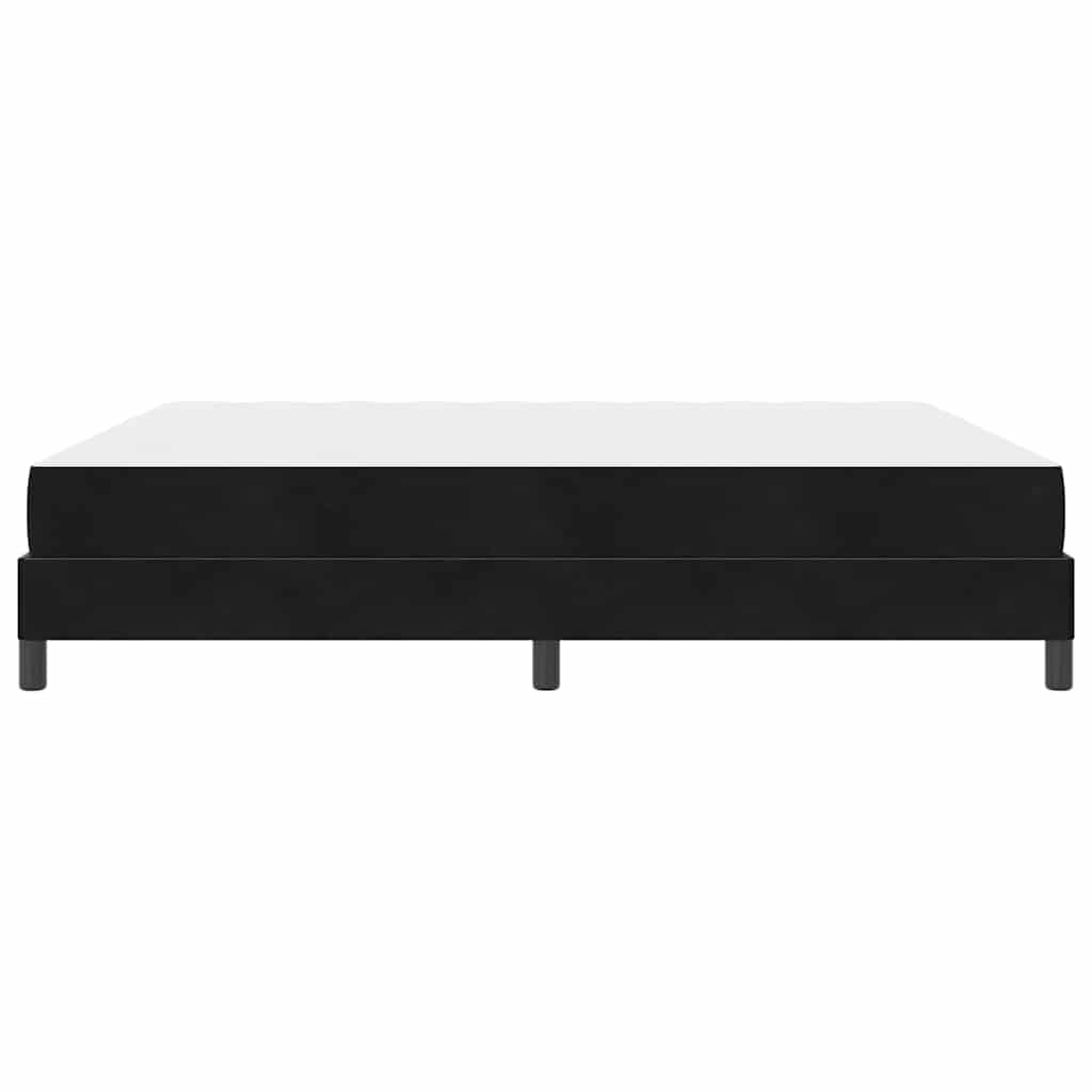 Boxspringbed met matras Zwart 180 x 200 cm Fluweel