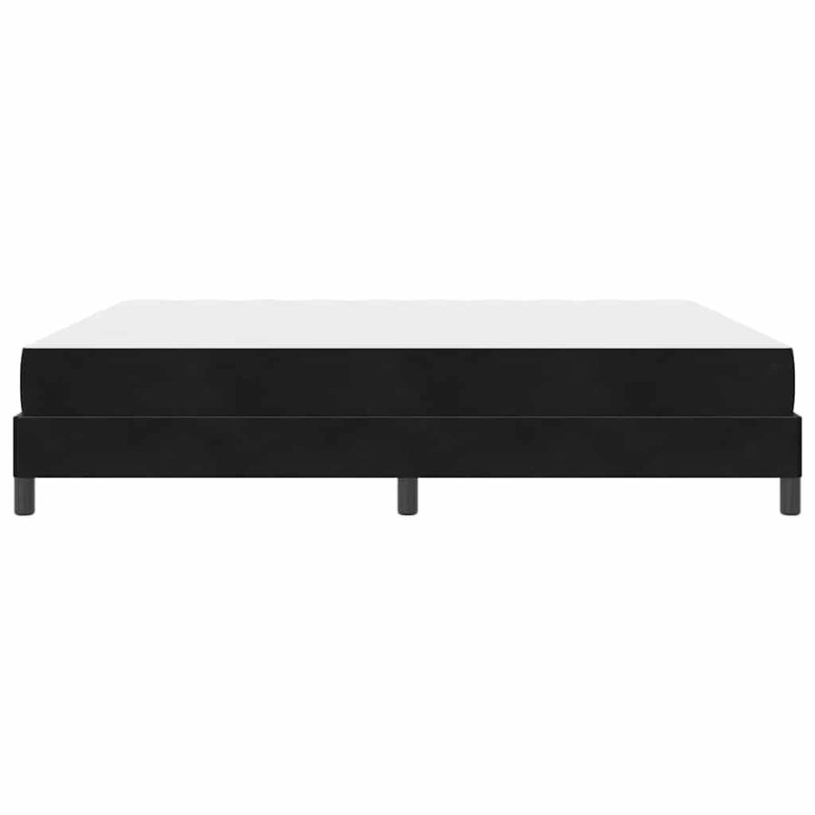 Boxspringbed met matras Zwart 180 x 200 cm Fluweel