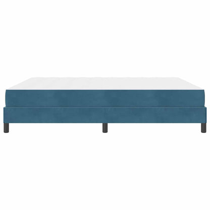 Boxspringbed met matras Donkerblauw 180 x 200 cm Fluweel