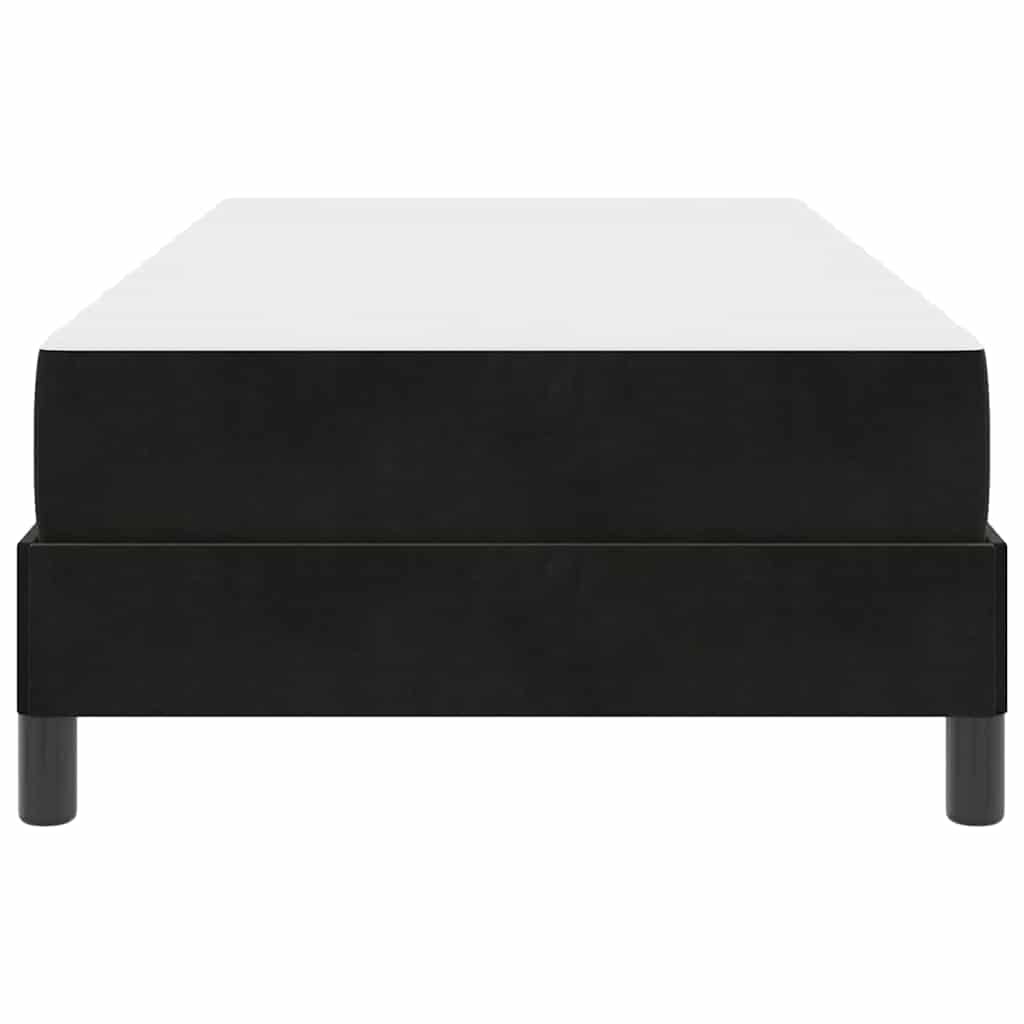 Boxspringbed met matras Zwart 90 x 210 cm Fluweel