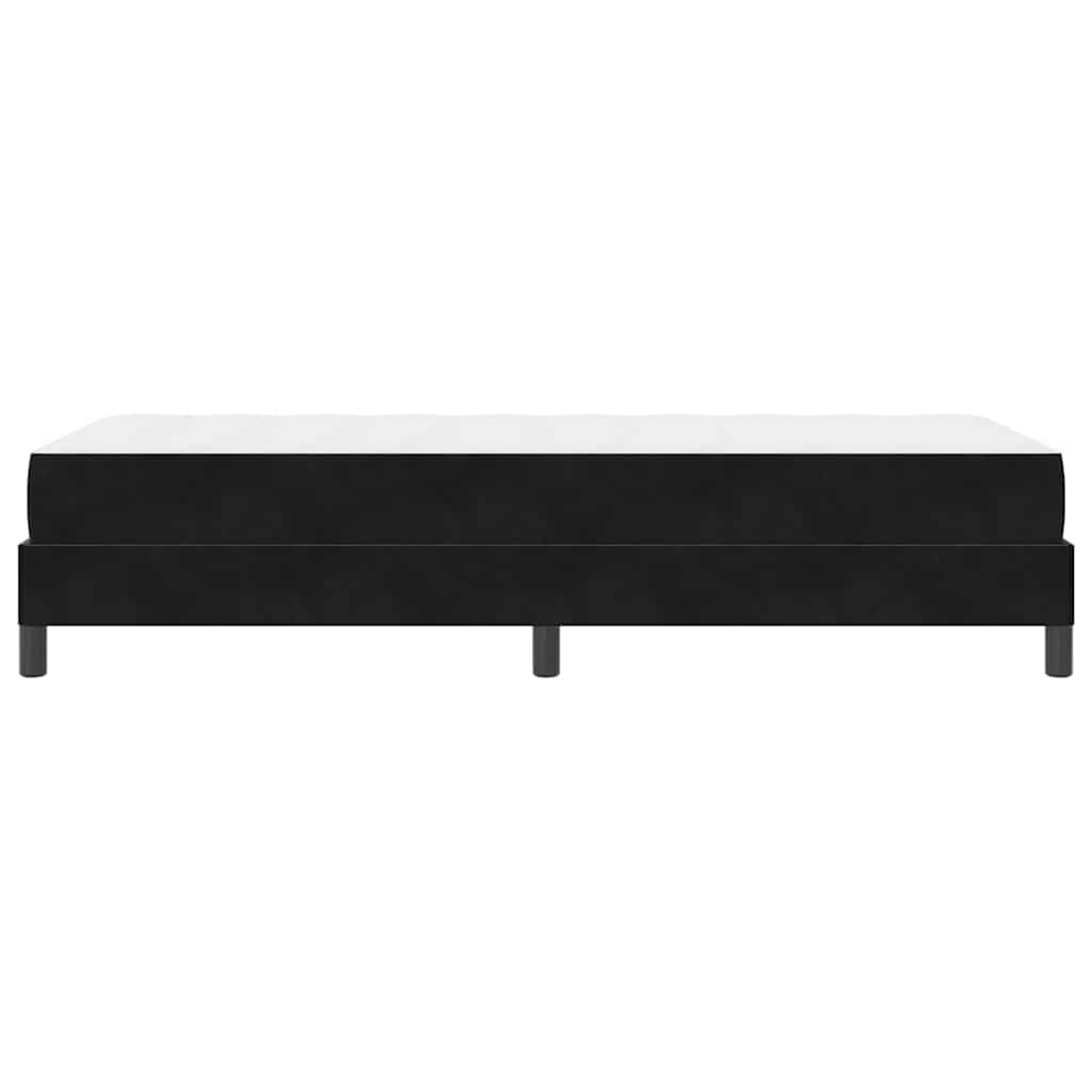Boxspringbed met matras Zwart 90 x 210 cm Fluweel