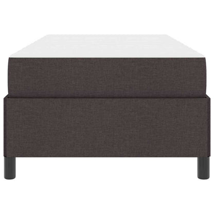 Boxspring bed Bruin 80 x 200 cm Stof, Engineered Hout