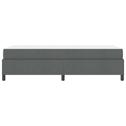 Boxspring bed Donkergrijs, Zwart 90 x 190 cm