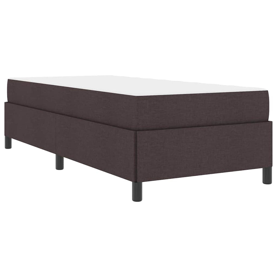 Boxspring bed Lichtgrijs, Zwart 90 x 190 cm