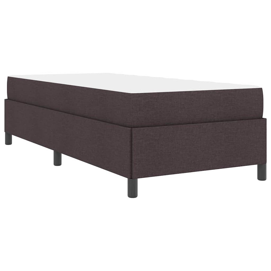 Boxspring bed Lichtgrijs, Zwart 90 x 190 cm