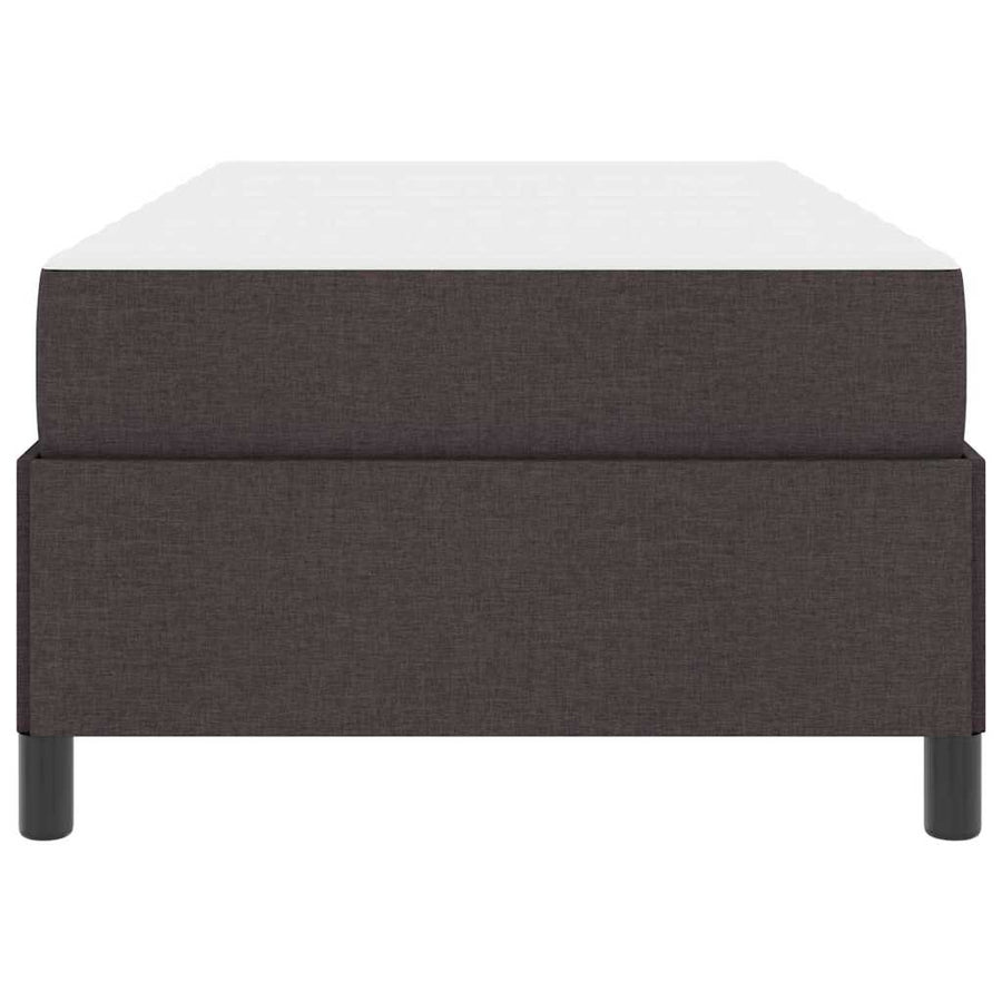 Boxspring bed Lichtgrijs, Zwart 90 x 190 cm