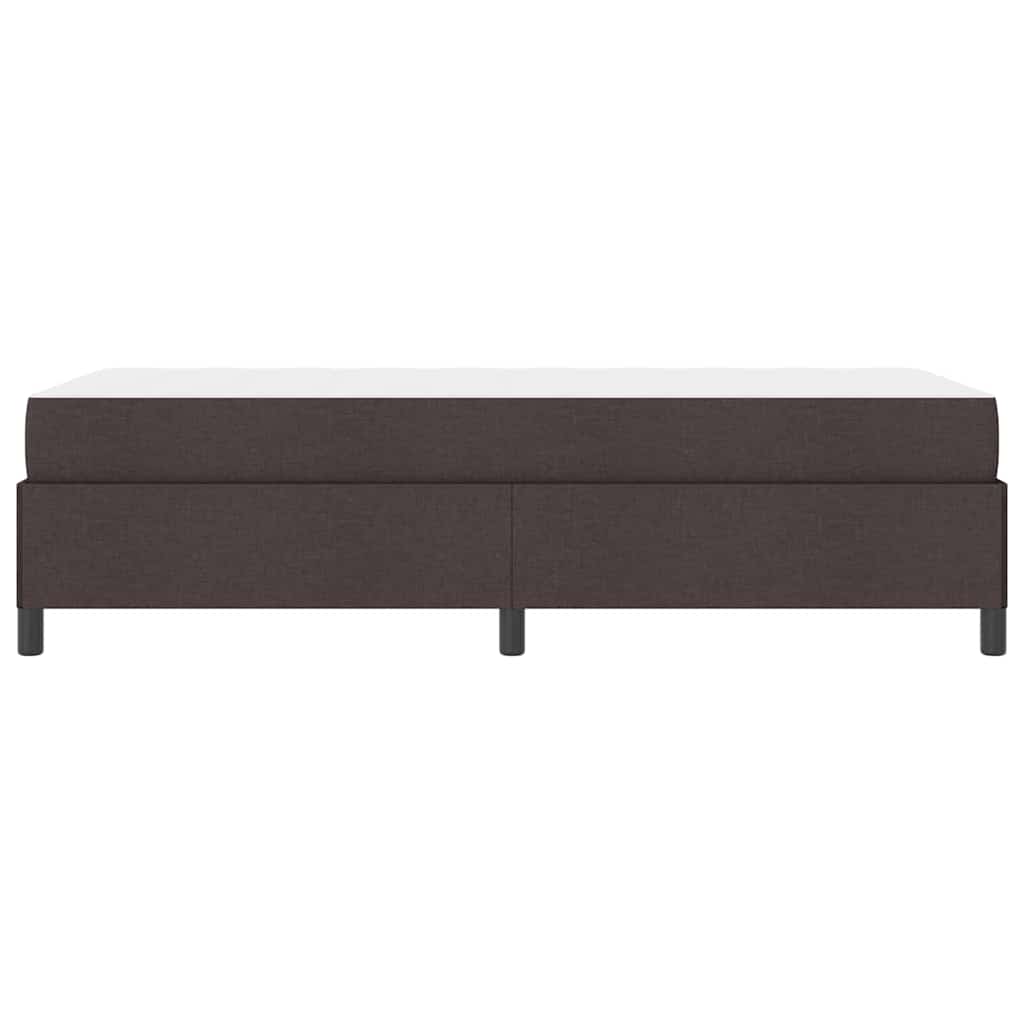 Boxspring bed Lichtgrijs, Zwart 90 x 190 cm