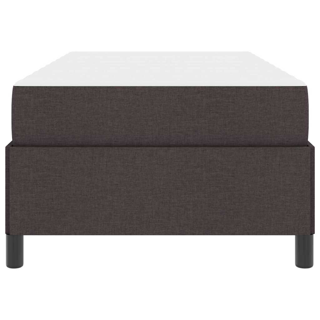Boxspring bed Bruin 90 x 200 cm Stof, Engineered Hout