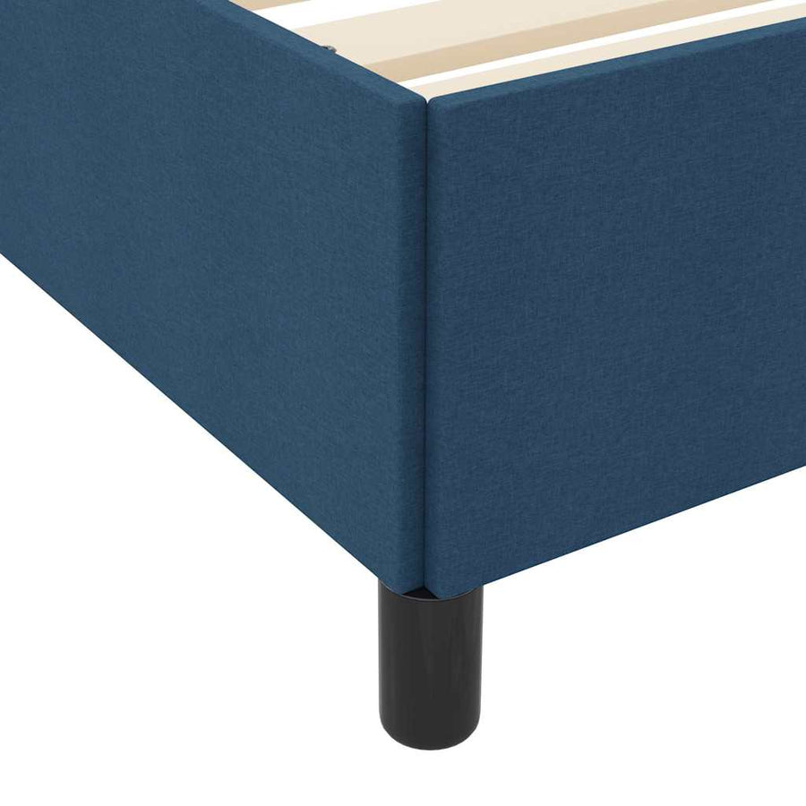Boxspring bed Lichtgrijs, Zwart 90 x 200 cm