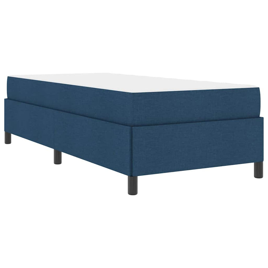 Boxspring bed Lichtgrijs, Zwart 90 x 200 cm